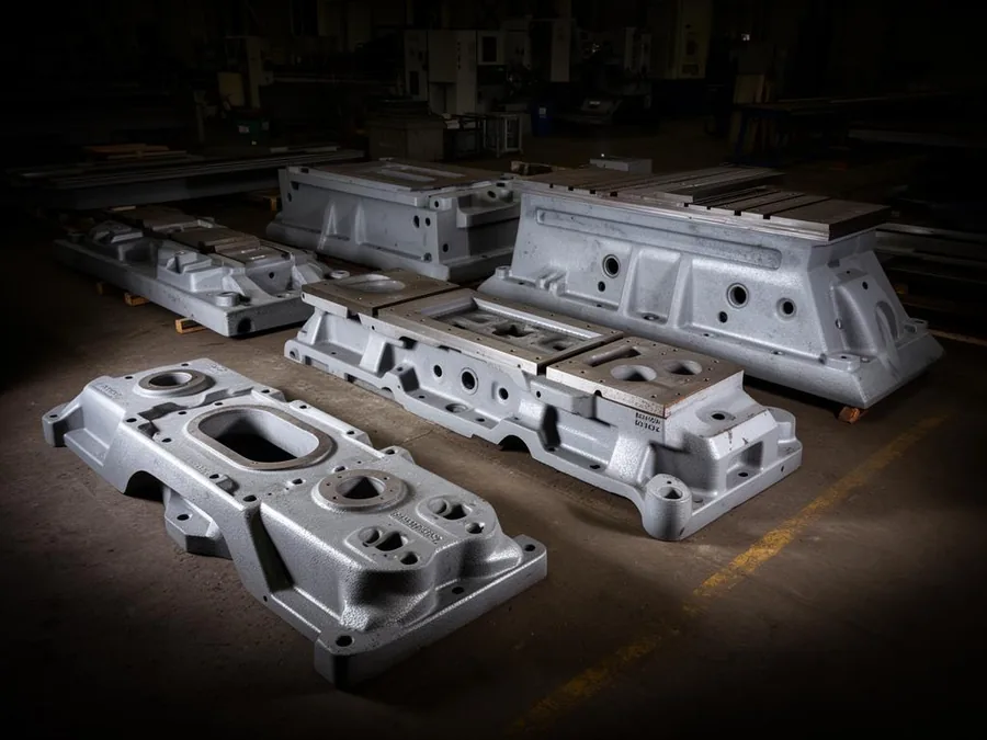 Heavy duty iron castings