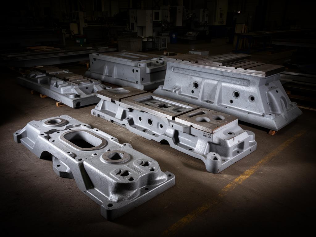 Heavy duty iron castings